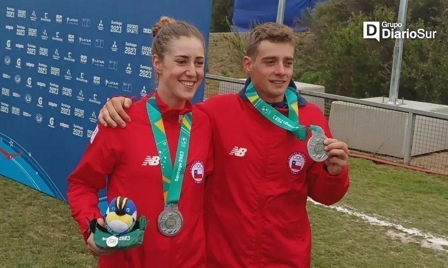 Los hermanos ciclistas valdivianos que lograron plata en Santiago 2023