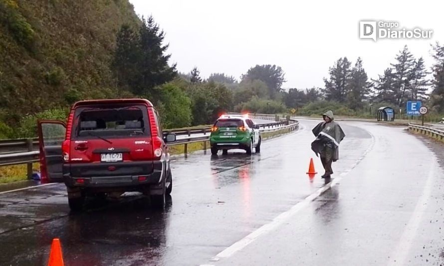 Accidente carretero deja una víctima fatal en Máfil