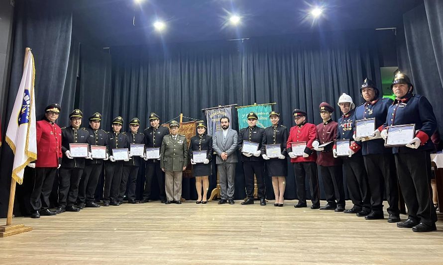 Cuerpo de Bomberos de Los Lagos celebró sus 80 años 