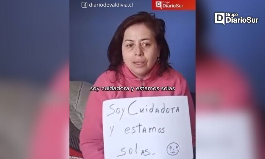 Ximena, hija y madre cuidadora: "Estamos solas"