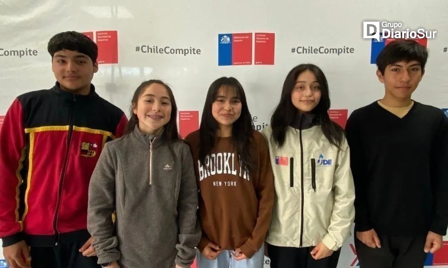Cinco estudiantes de Los Ríos integran la Selección Nacional en los Juegos Sudamericanos Escolares