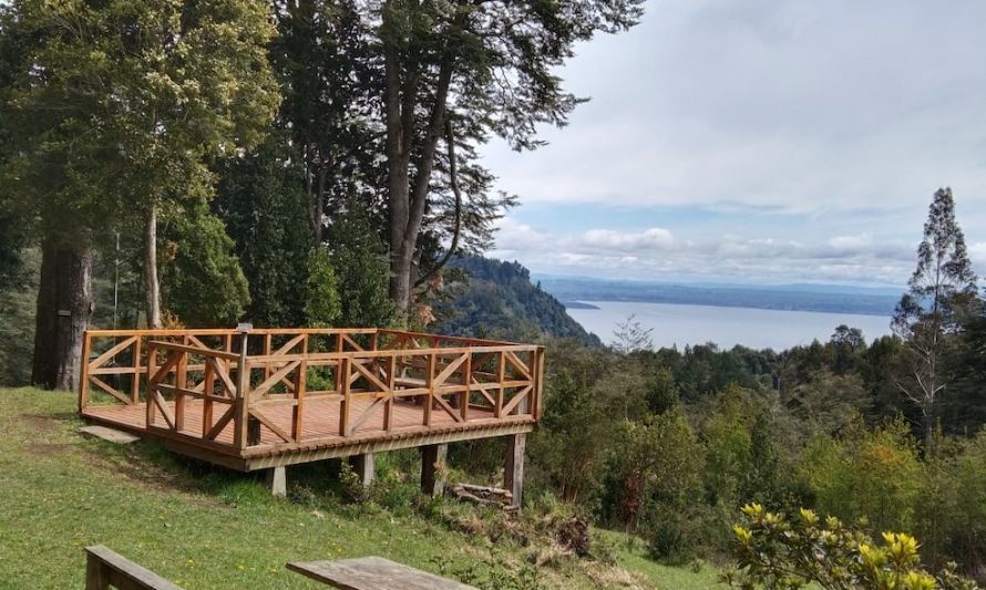 Lago Ranco: Parque Salto Los Mañíos construye cafetería e invierte en marketing digital con apoyo del GORE