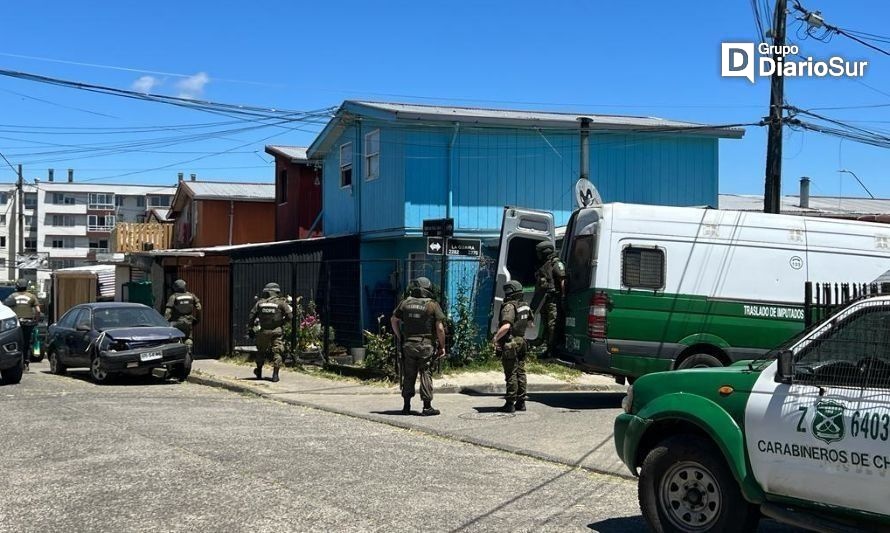 Carabineros desbarató banda dedicada al tráfico de drogas en Valdivia