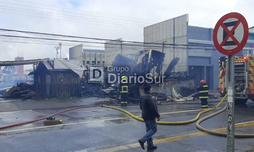 Inmueble donde se originó incendio había sido desalojado hace una semana 