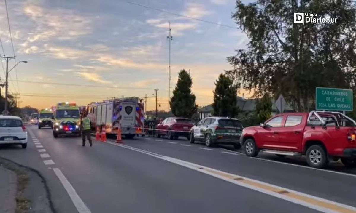 Hermanas mueren en colisión frente a tenencia de Carabineros en Puerto Montt