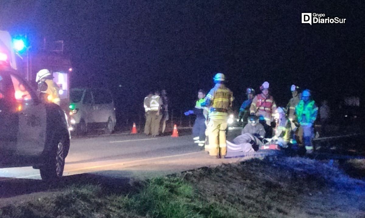 Dos lesionados: vehículo despistó en las cercanías de Puerto Nuevo