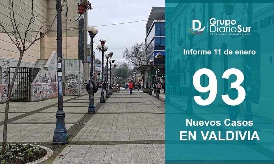 Tras anuncio de retroceso a Fase 1: Valdivia reporta 93 nuevos infectados
