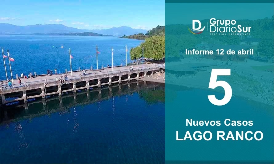 Menor de 2 años entre los nuevos casos reportados en Lago Ranco