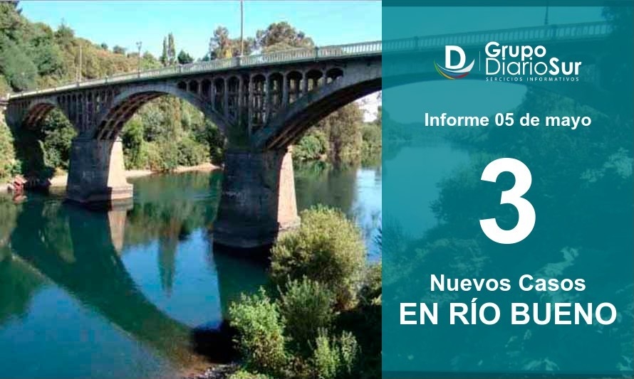 Río Bueno reportó 3 casos nuevos que están en investigación