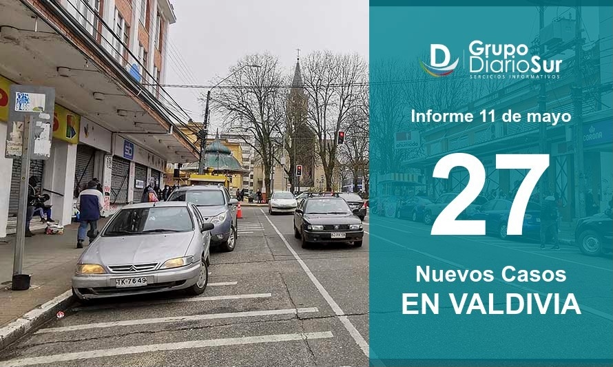 Valdivia completa 3era jornada consecutiva disminuyendo casos activos 