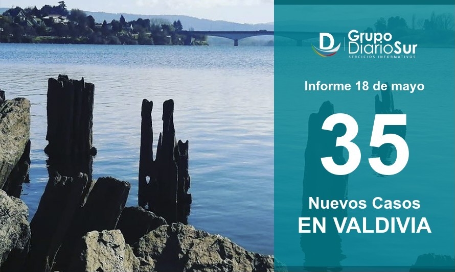 Lactante de 7 meses es uno de los 35 contagios registrados en Valdivia