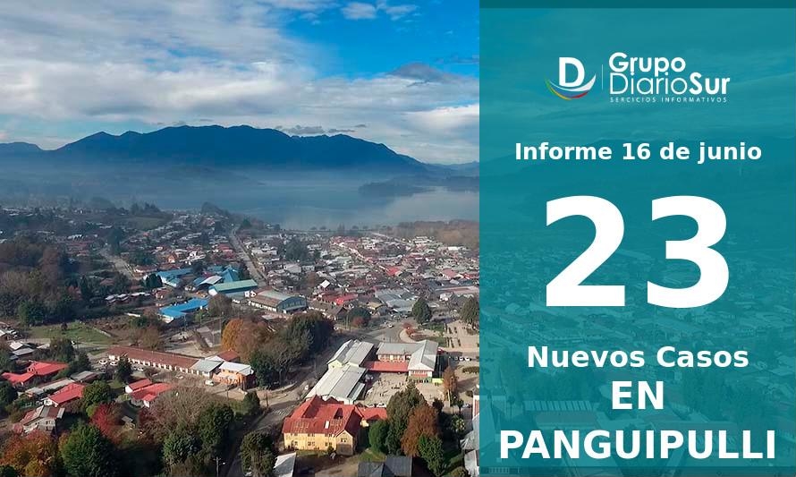 Menor de 1 año y adulto mayor de 91 son dos de los 23 contagios de Panguipulli