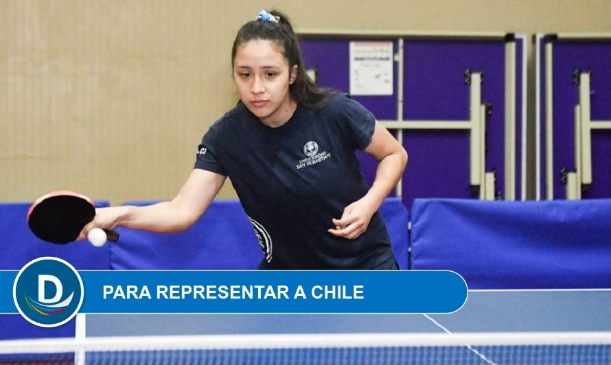 Estudiante USS Valdivia irá a preselectivo de tenis de mesa