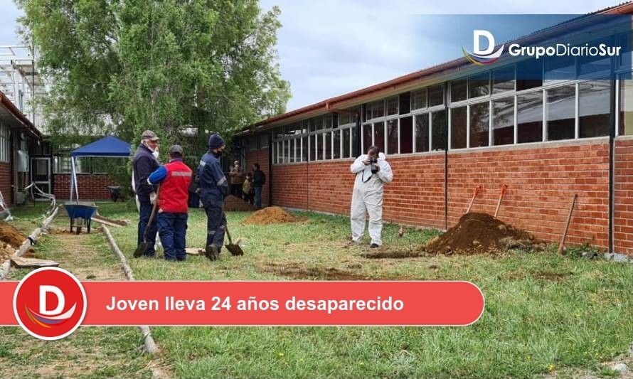 Culminan excavaciones por caso de joven unionino Yordan Fernández