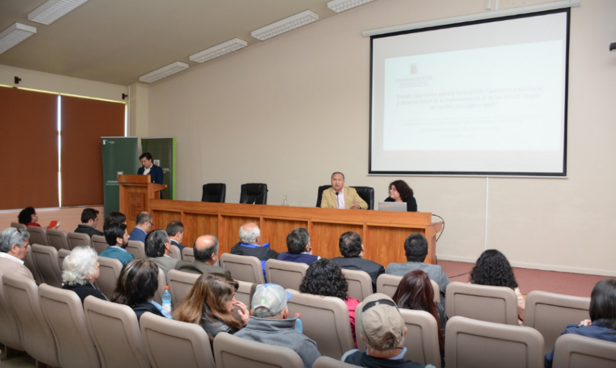 Estudio analizó la participación ciudadana en 52 comunas de las regiones de Los Ríos, Los Lagos y Aysén